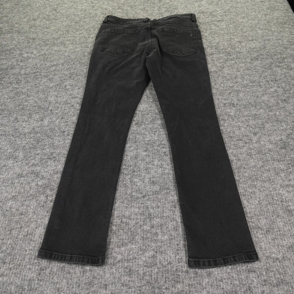 The Perfect Jean‎ NYC Mens 36x32 Black Slim Fit Straight Denim Jeans Stretch - Picture 2 of 12